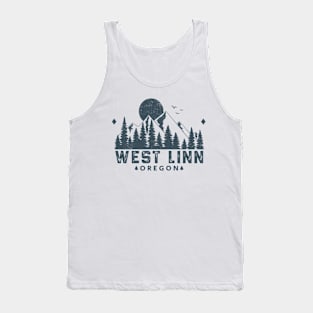 West Linn Oregon Mountain Sight Tank Top